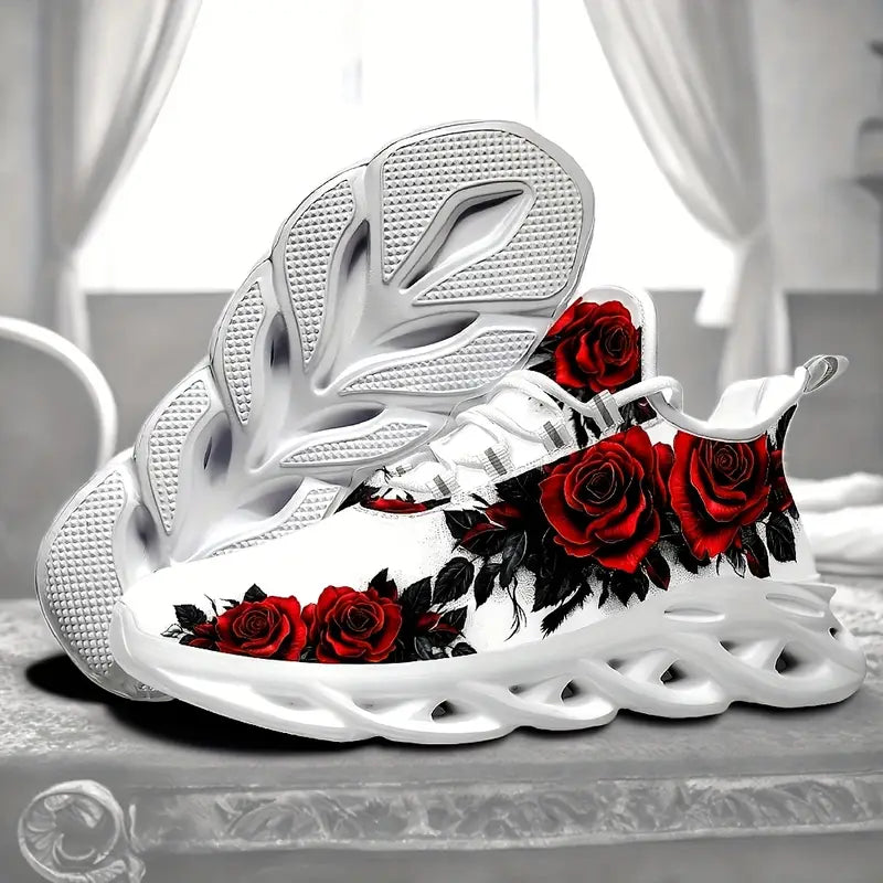 Stylish Rose Sneakers