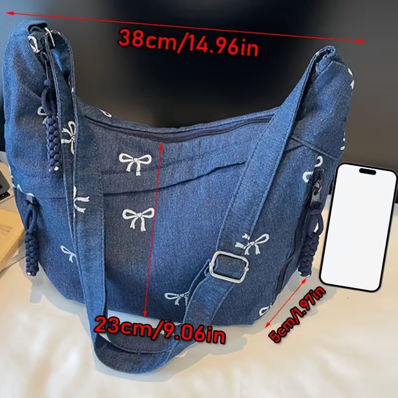 Women's Light Blue Dark sky blue Shoulder Bag