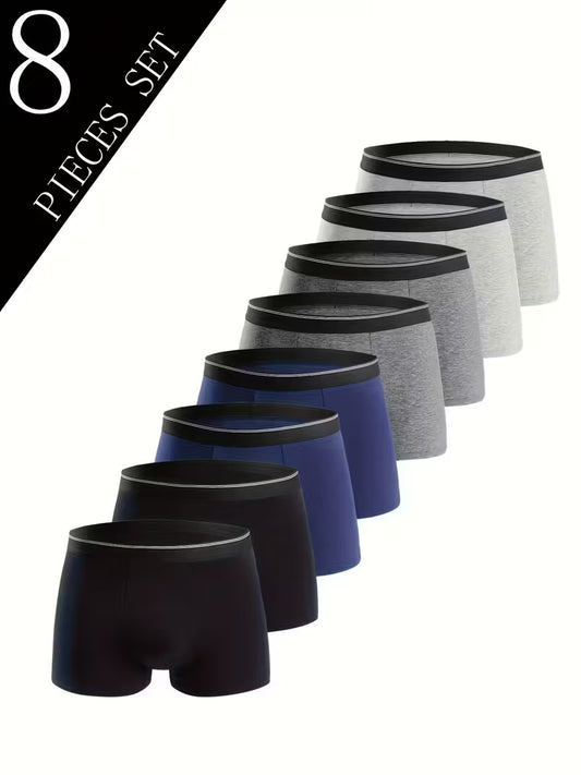8-Pack Men's Boxer Briefs