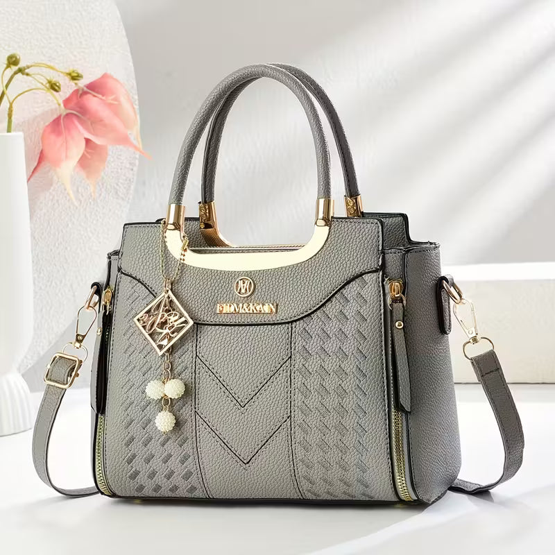 Women'S Elegant Handbag - Convertible Crossbody/Clutch Purse with Adjustable Strap