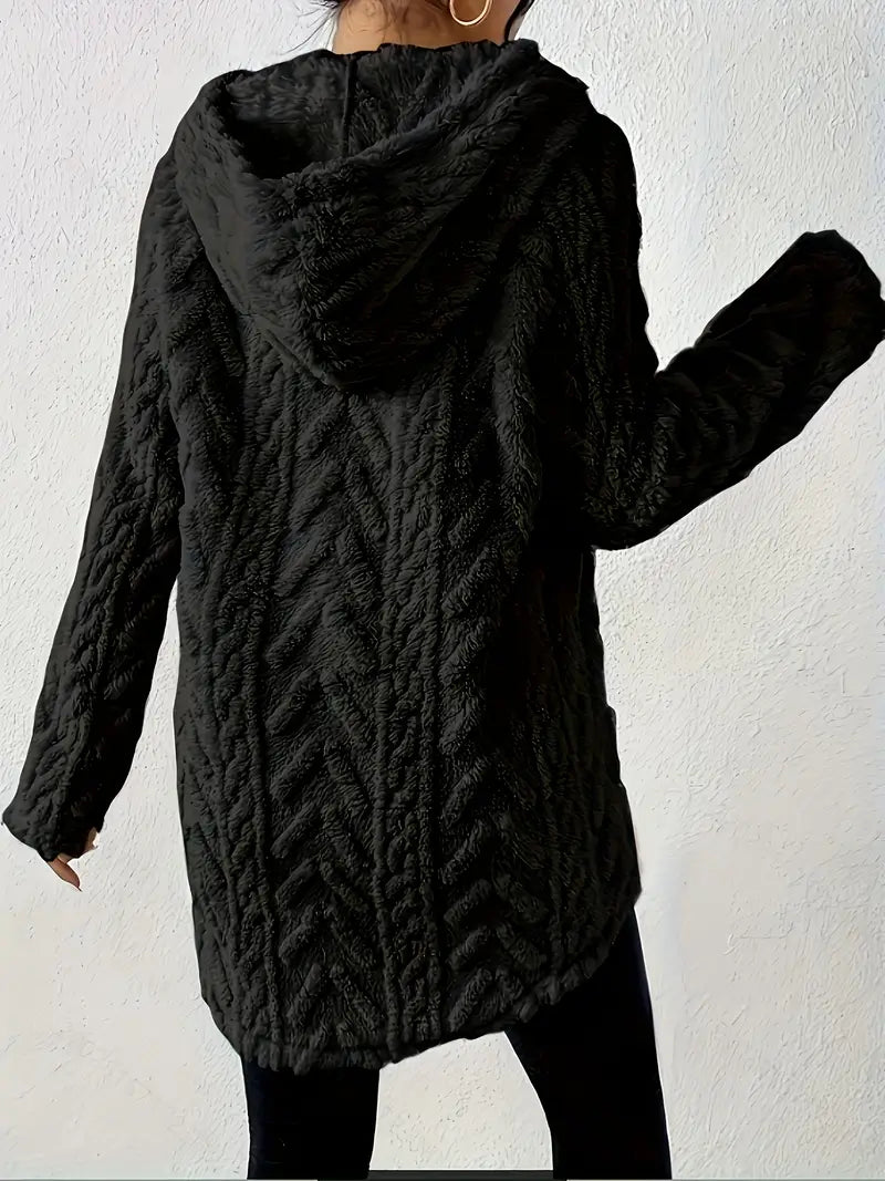 Targeted Release/Women's Slim Fit Long Hoodie Sweater