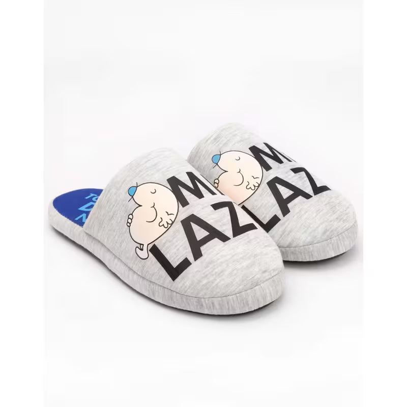 Mr. Men Mr Lazy Slippers for Men
