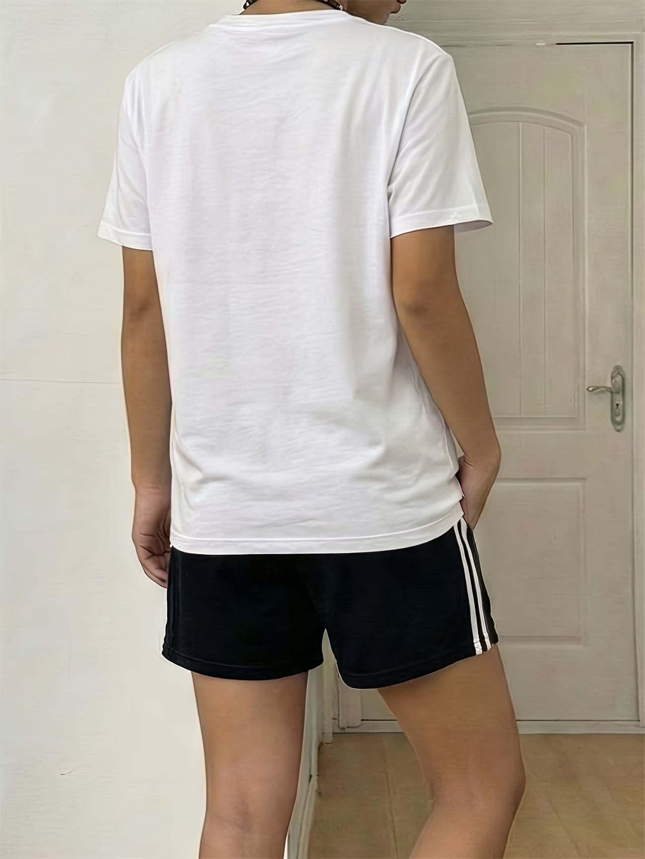 Women's Nautical Two-Piece Set | Anchor Print T-Shirt & Shorts
