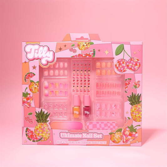 Tilly Ultimate False Nails & Stickers Gift Set 114pcs