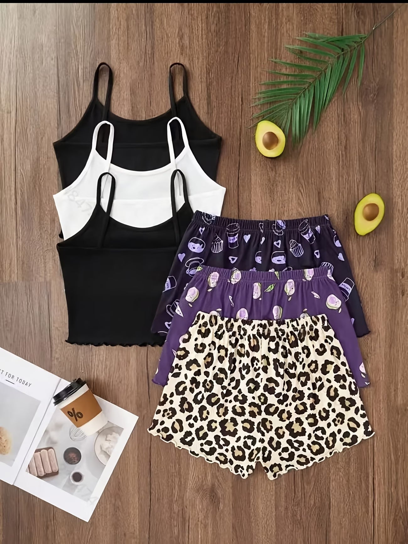 Women's 3pcs  Pyjama Set