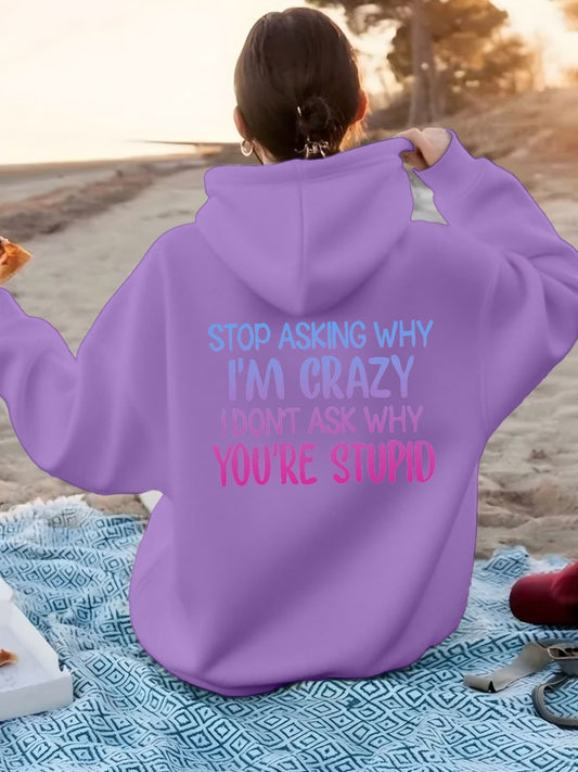 Hoodie with Back Print: