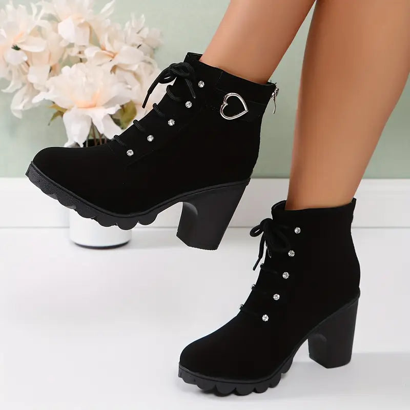 Women'S Elegant Rhinestone boots