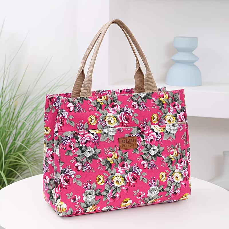 Floral Print Handbag