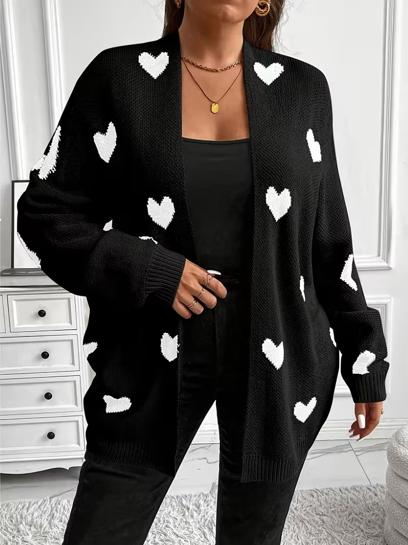Women's  Heart Cardigan