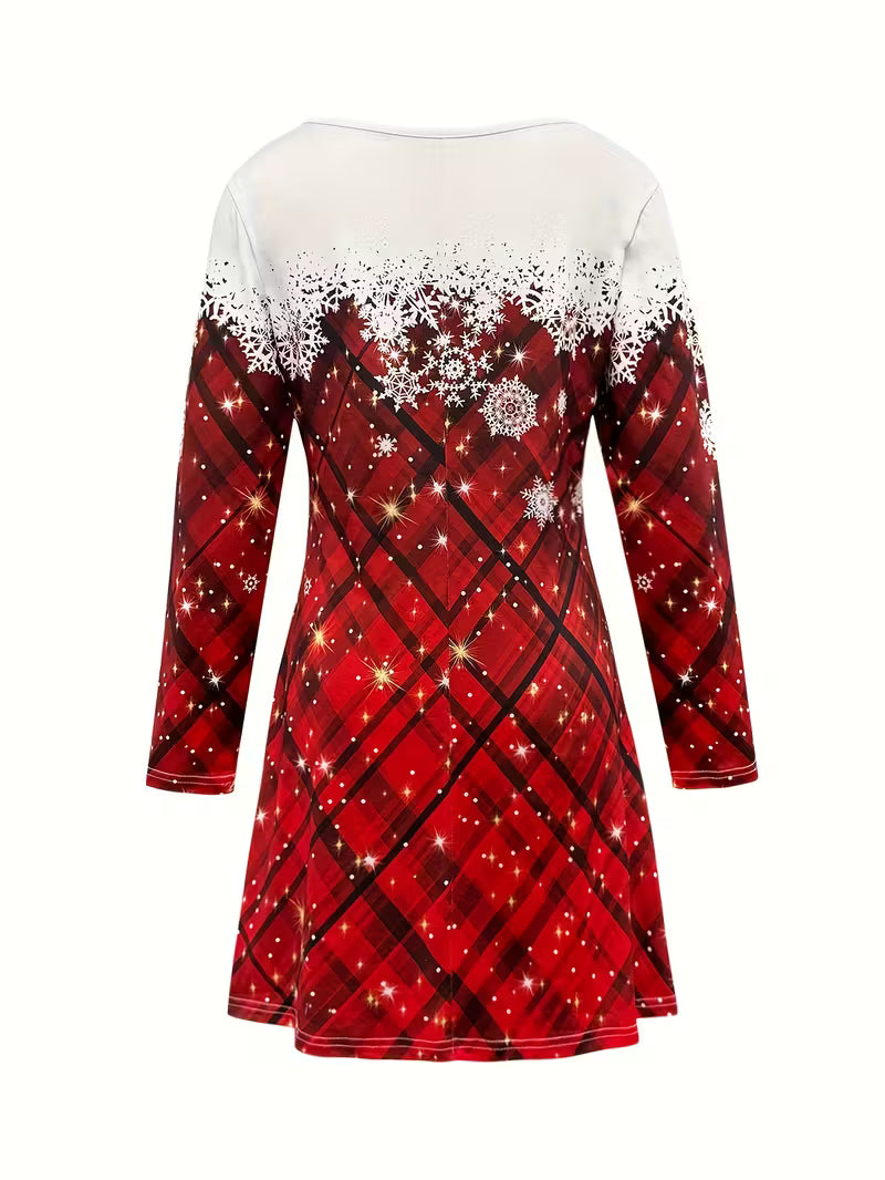 Women'S Elegant Christmas Party Dress