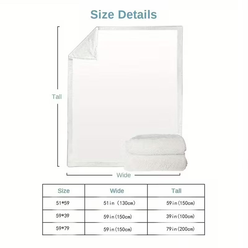 Sister's Name Personalized Flannel Blanket