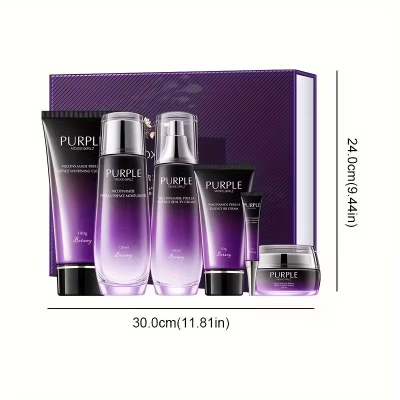 1 Set Niacinamide & Hyaluronic Acid Facial Skincare Set for Women