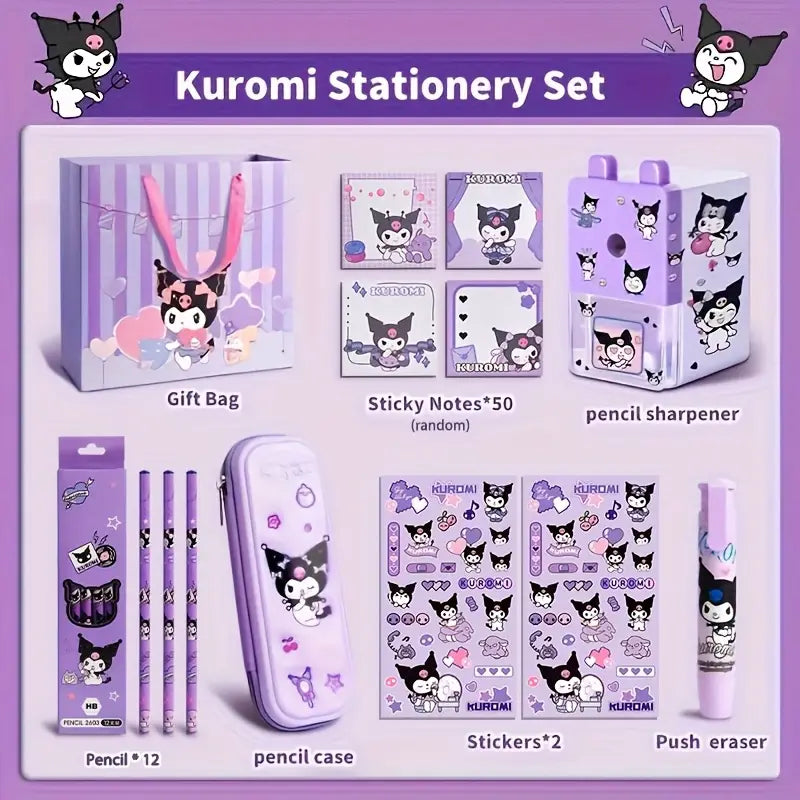 kuromi stationary set