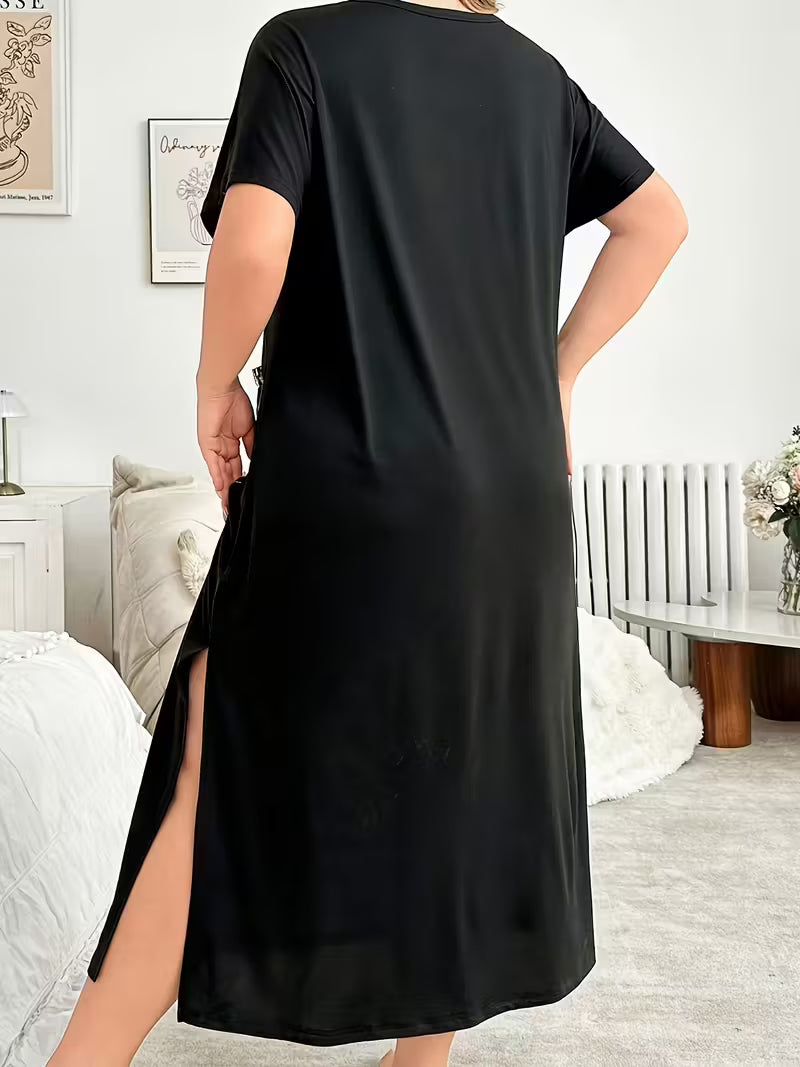 Women'S Plus Size Lounge Dress