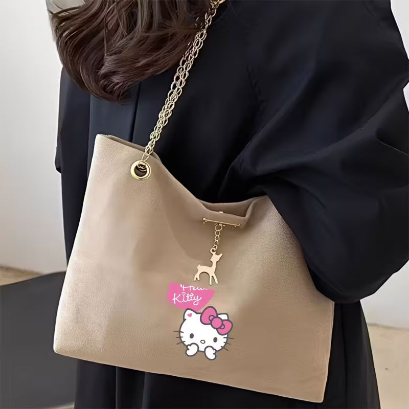 Hello Kitty 's Large Capacity Tote Shoulder Bag