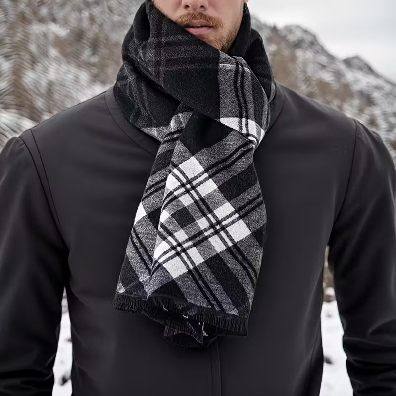 Men's Winter Warm wool Scarf