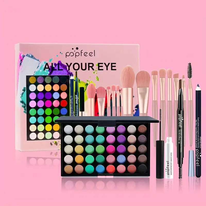 40-Color Eyeshadow Set, 12pcs Set, Create Perfect Eye Makeup