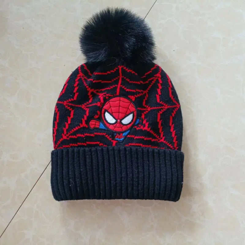 Men's Spider-Man Logo & Spider-Symbols Knit