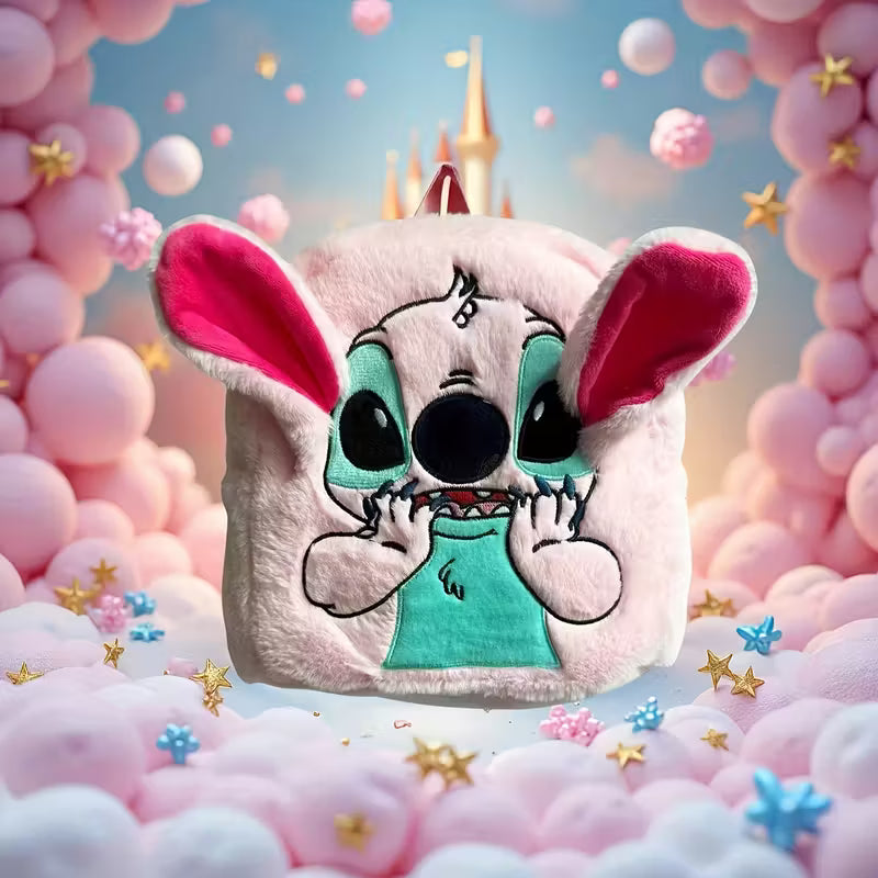 Disney Stitch Plush Backpack,