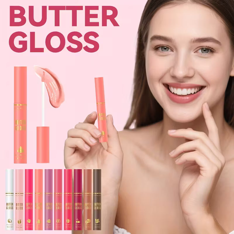 10-Color Shine Lip Gloss Set