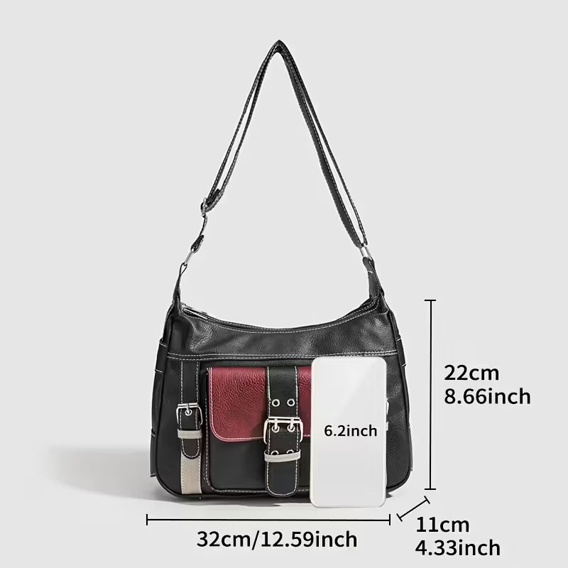 Women's Retro Urban Crossbody Tote Bag