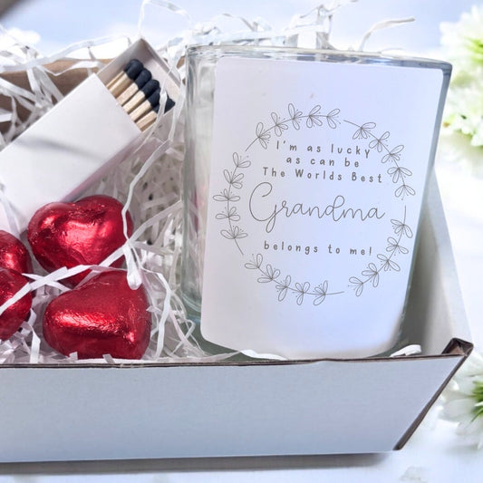 Best Grandma Candle Gift Set