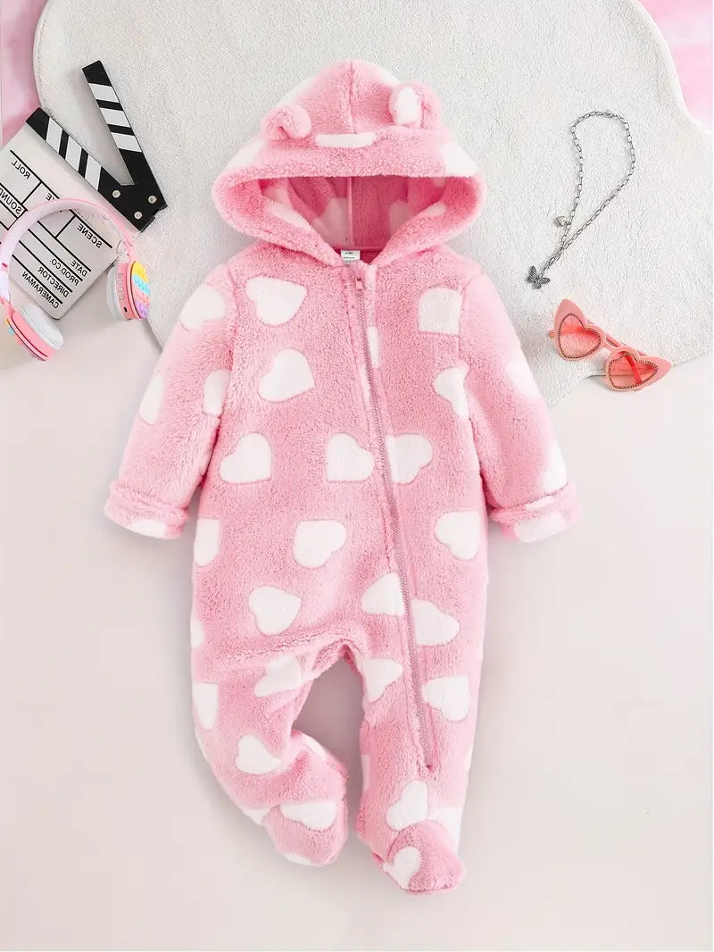 Trendy Autumn-Winter Baby Girl Romper