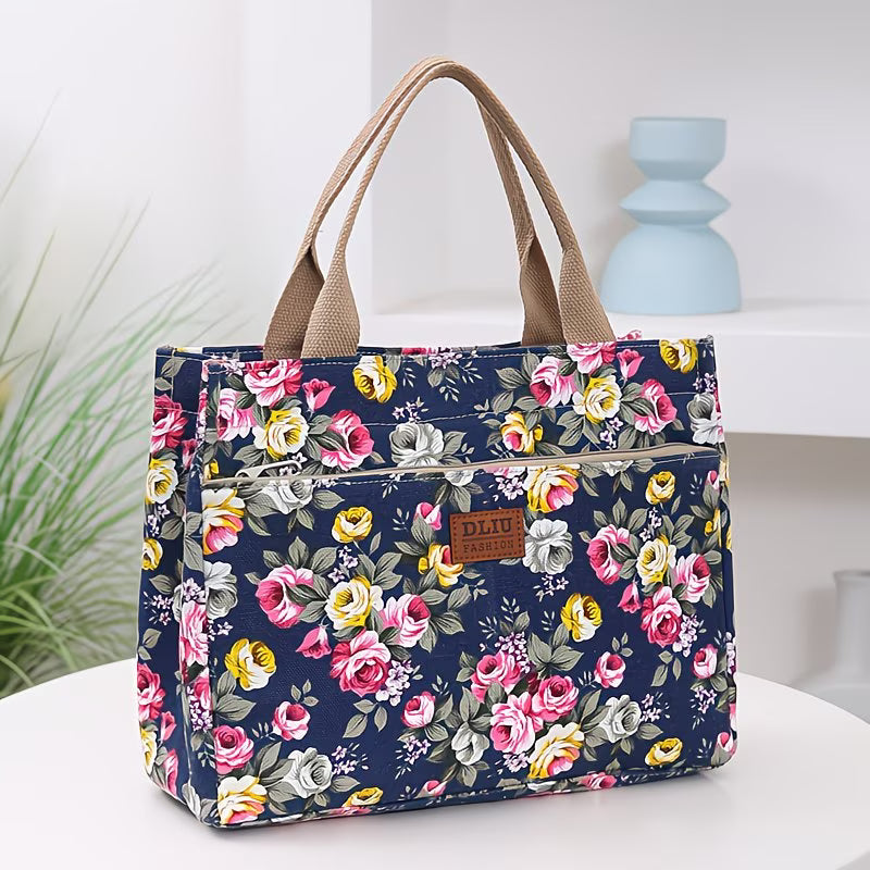 Floral Print Handbag