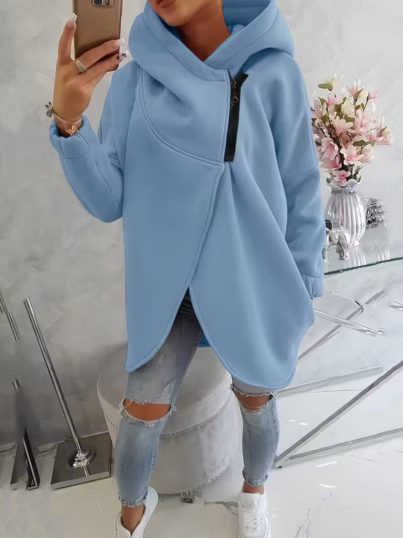 Women'S Casual Hooded Jacket