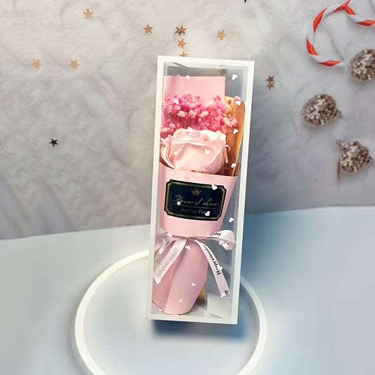 Elegant Rose Bouquet Gift Box