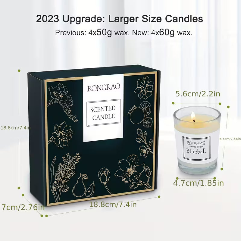 Scented Candles Gift Set,