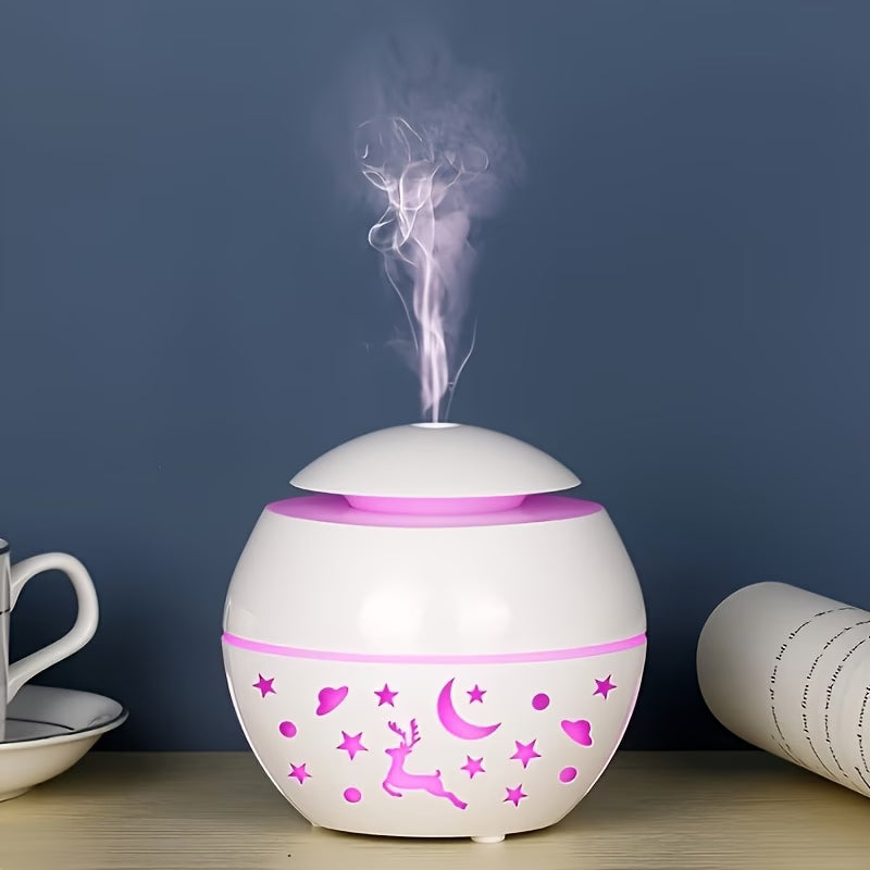 USB Mushroom Humidifier And Aromatherapy Diffuser,