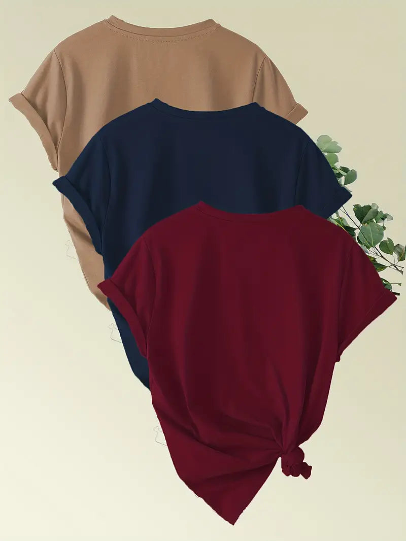 [Heart Print T-Shirts]