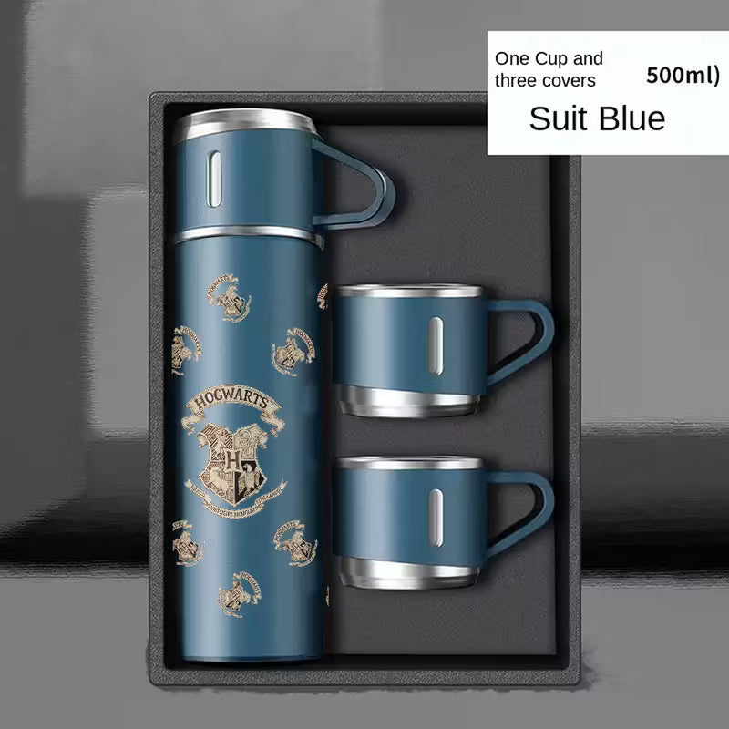 Set Warner Bros. Harry Potter Stainless Steel Vacuum Flask Set,