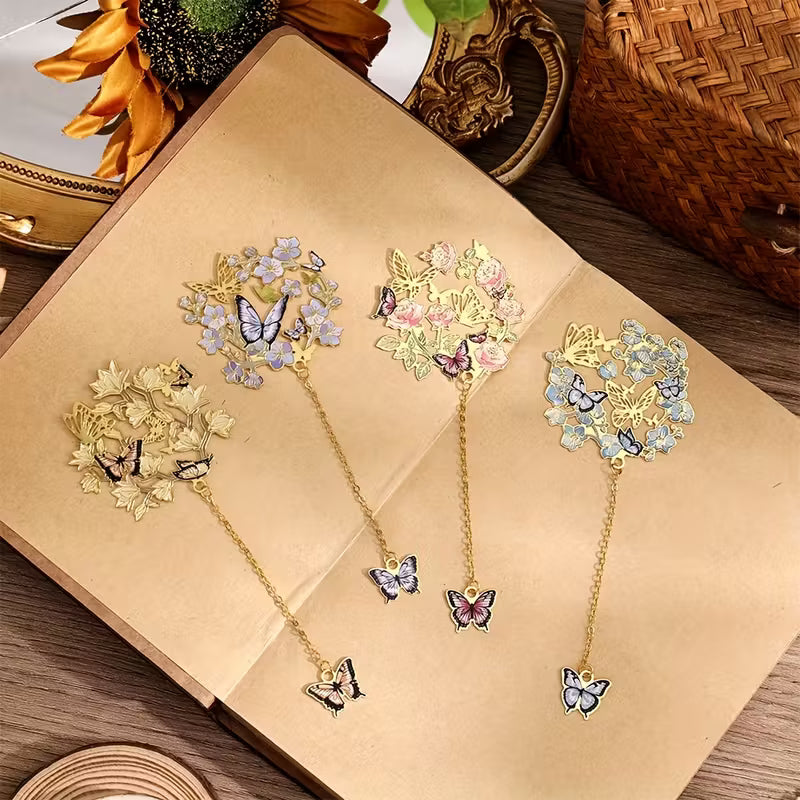 2pcs Butterfly Bookmarks