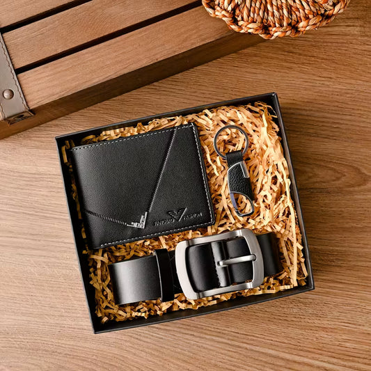 Men's Belt 3pcs Set