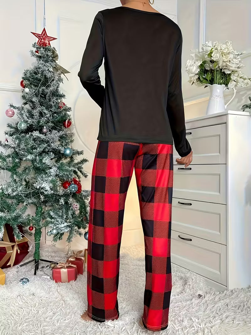 Women'S Cozy Christmas Pajama Set