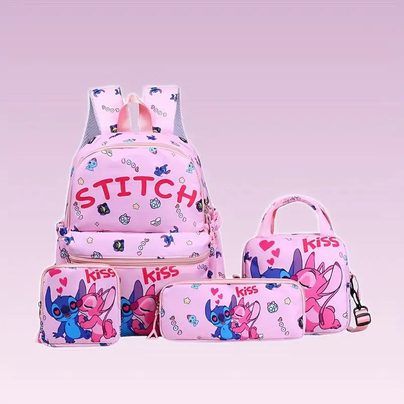 Disney Star Stitch Backpack Set