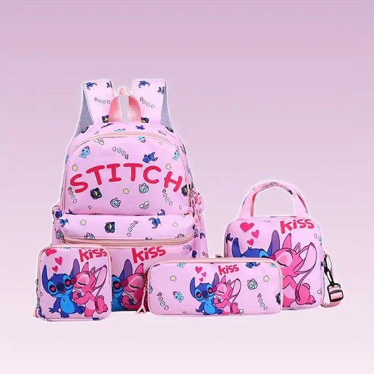 Disney Star Stitch Backpack Set