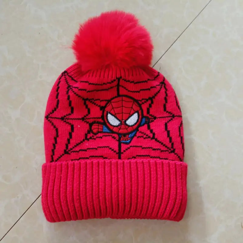 Men's Spider-Man Logo & Spider-Symbols Knit