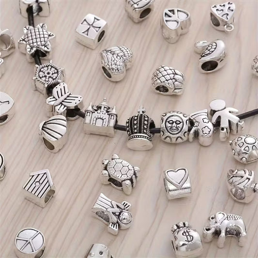 25pcs Vibrant Mixed Beads Assortment