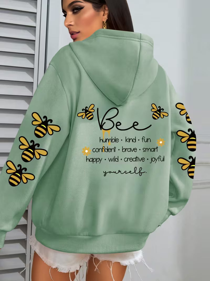 Women'S bee  Hoodie