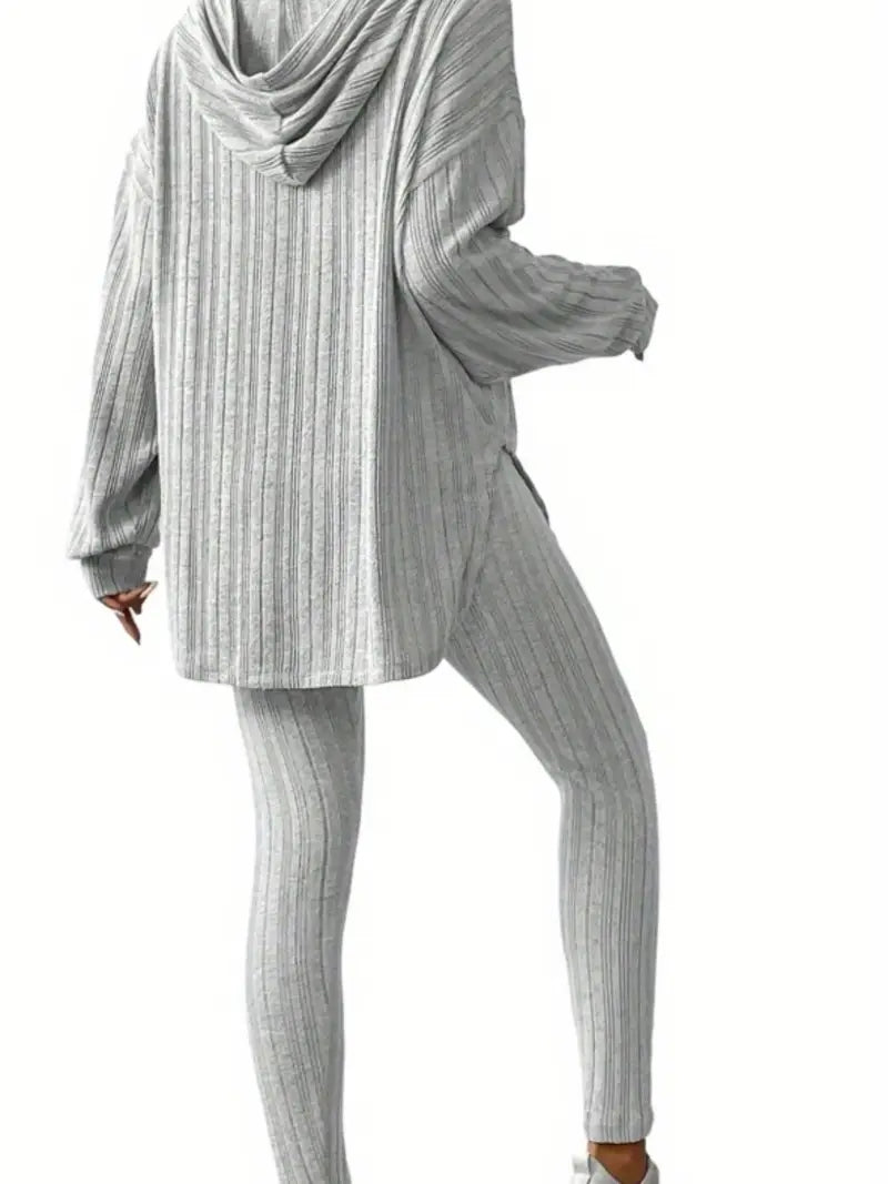 Women's 2pcs Oversized Hooded Set