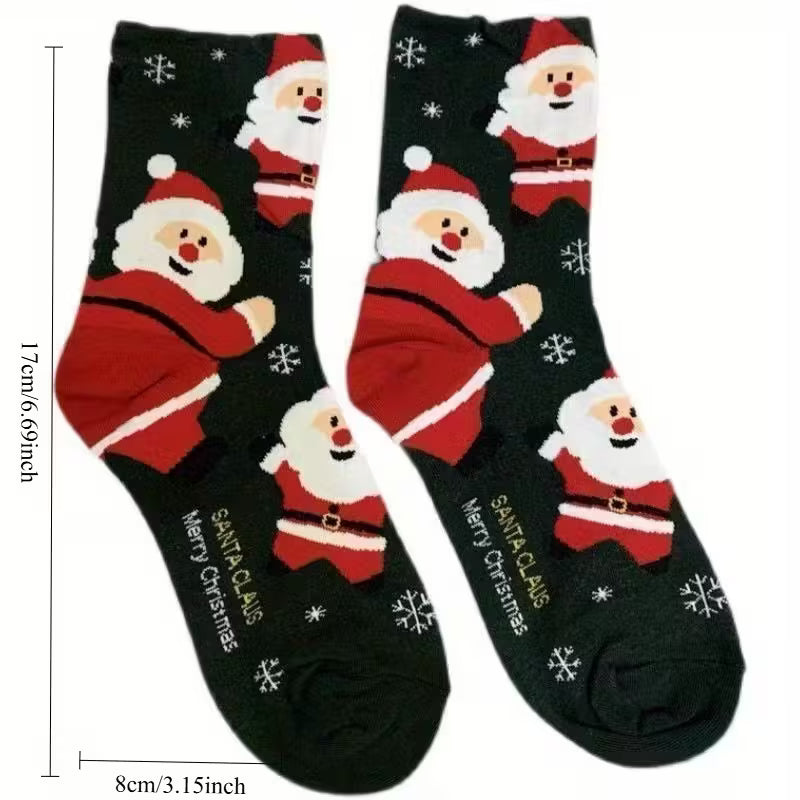 8 Pairs Christmas Socks