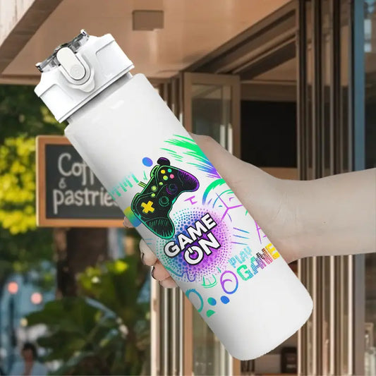 750ml/26oz Gaming Water Bottle