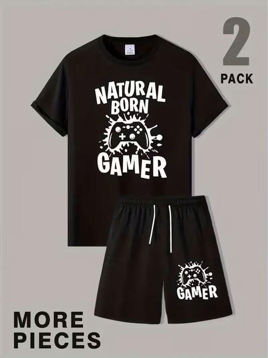 Men's print set, game gamer print design
