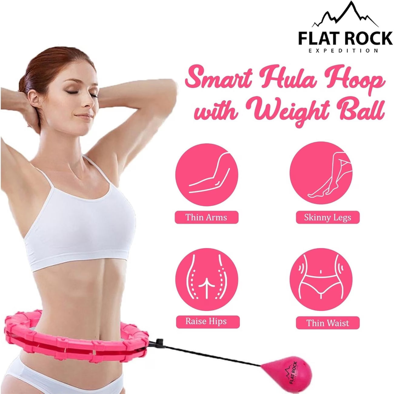 Get Fit with Our Adjustable Smart Hula Hoop