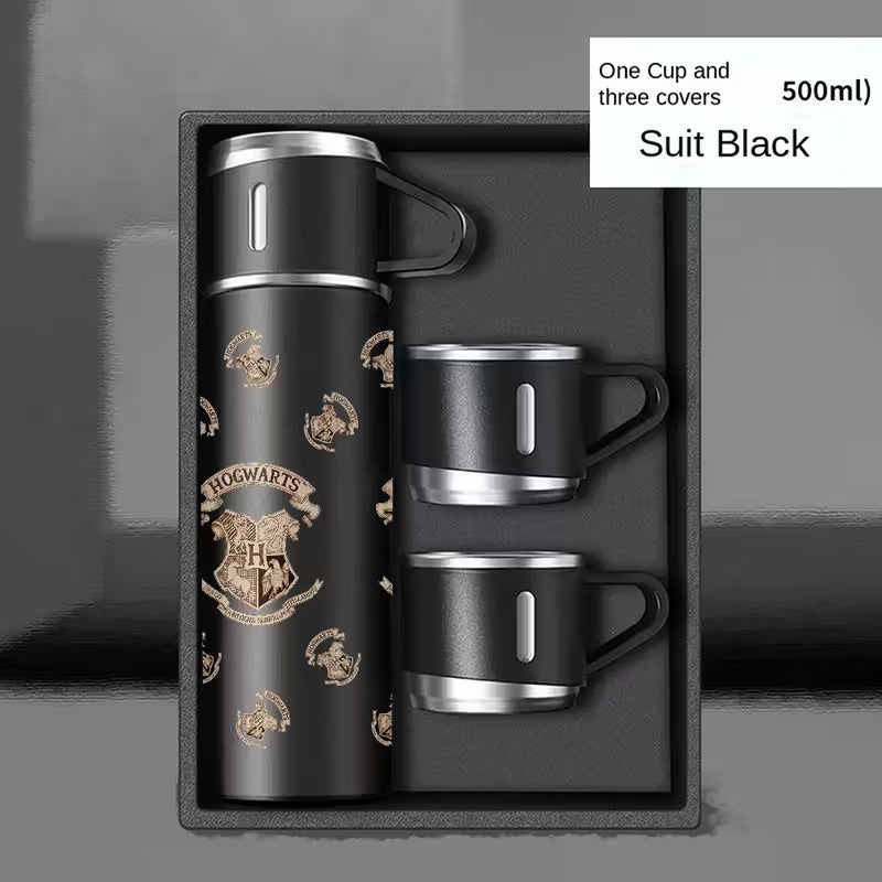 Set Warner Bros. Harry Potter Stainless Steel Vacuum Flask Set,
