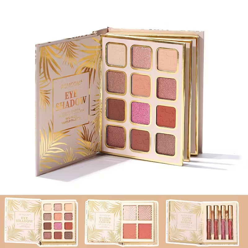 20-Color Book-Style Makeup Palette,