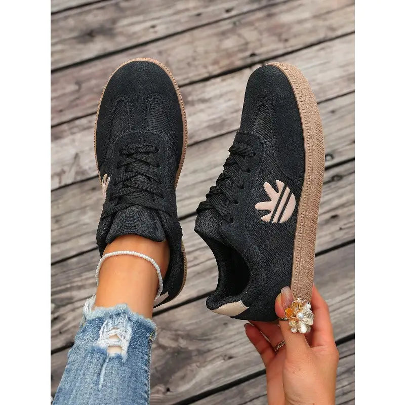 Women'S Slip-On/Lace-Up Colorblock Sneakers